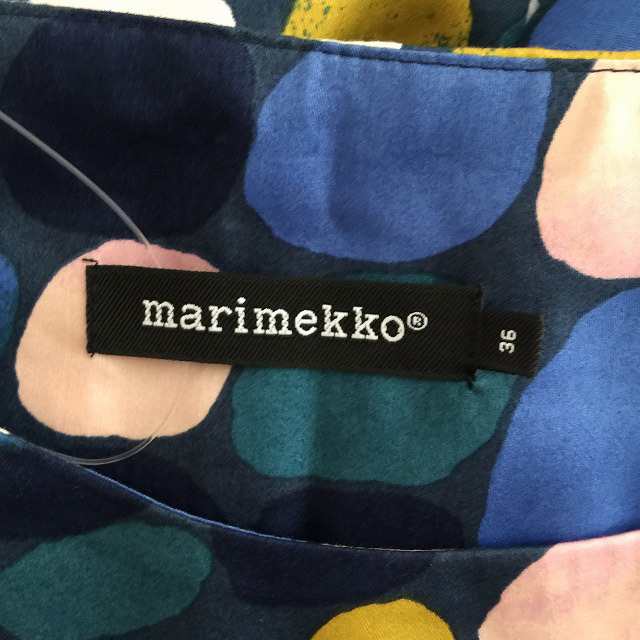 マリメッコ marimekko ワンピース サイズ36 S レディース - ブルー