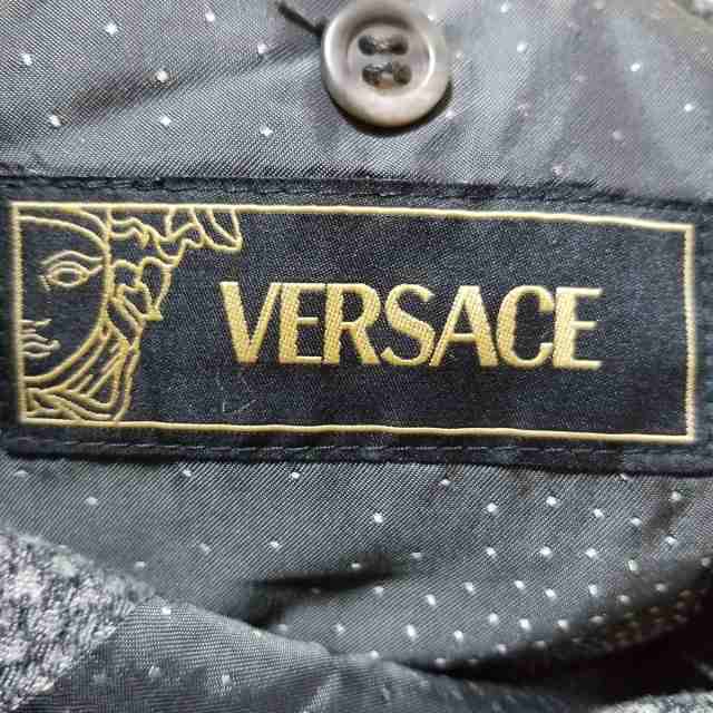 ヴェルサーチ VERSACE ジャケット サイズ44R メンズ - グレー 長袖