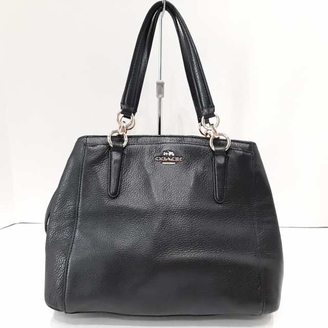 コーチ COACH トートバッグ レディース - 37157 黒 レザー【中古