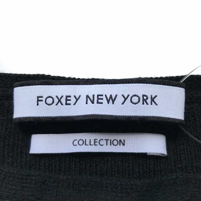 Foxey New York カットソー　黒　40