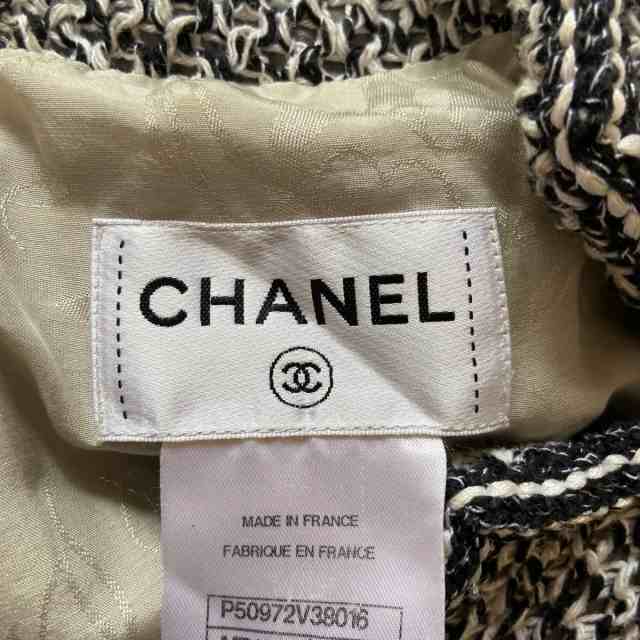 シャネル CHANEL ワンピース サイズ36 S レディース - P50972 白×黒