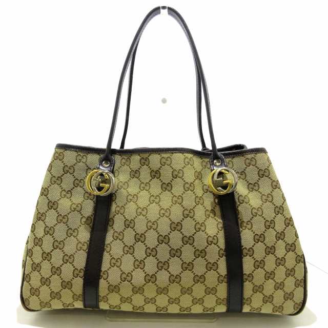 新発売】 【中古】GUCCI(グッチ) GG柄/GGツインズ トートバッグ