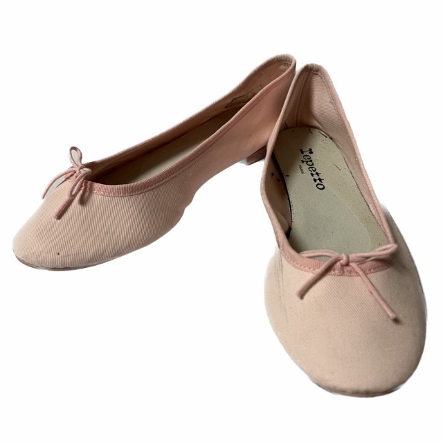 レペット repetto フラットシューズ 38 1/2 レディース - ライトピンク