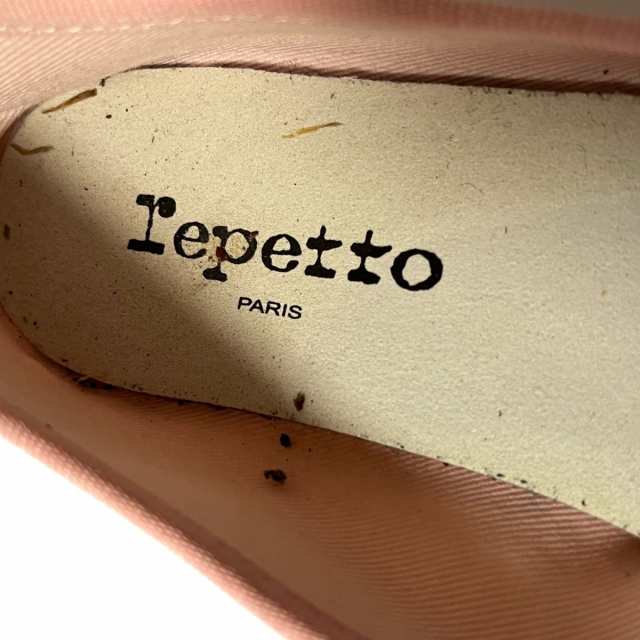 レペット repetto フラットシューズ 38 1/2 レディース - ライトピンク