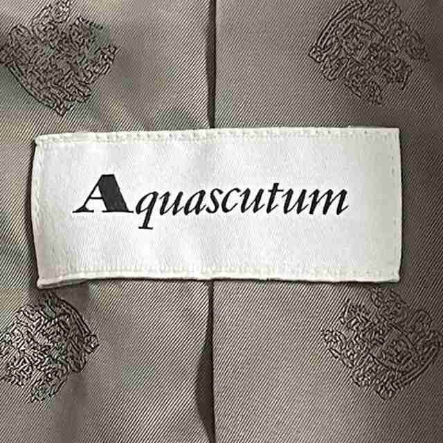 アクアスキュータム Aquascutum スカートスーツ レディース 美品 - 黒