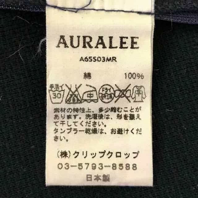 オーラリー AURALEE ロングスカート サイズ1 S レディース - ダーク