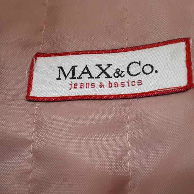 マックス&コー MAX&CO. コート サイズ38 S レディース 美品 - ピンク ...