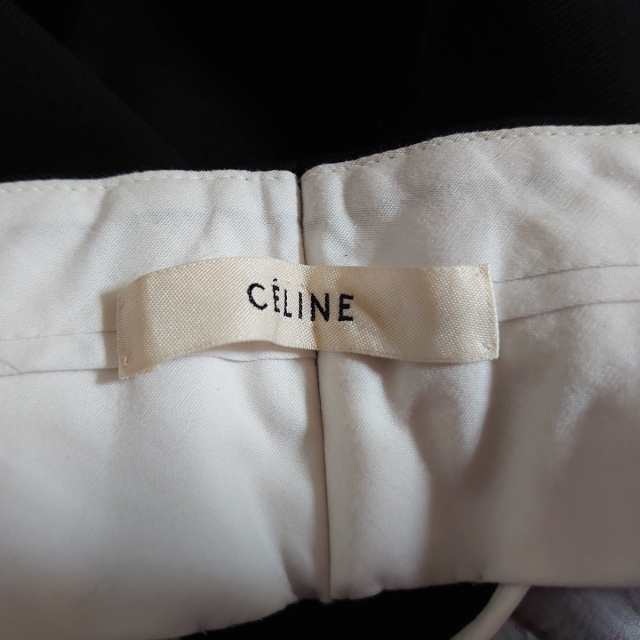 セリーヌ CELINE パンツ サイズ38 M レディース 美品 - 黒 フル