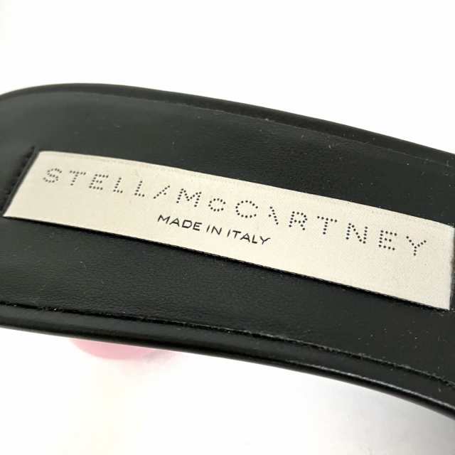 ステラマッカートニー stellamccartney ミュール 36 レディース 美品 - 黒 合皮【中古】20230822