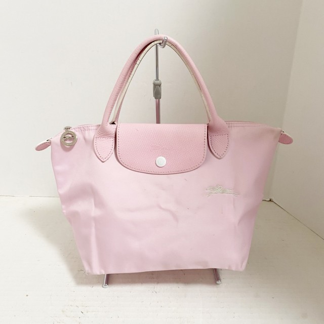 正規品】ロンシャン LONGCHAMP ハンドバッグ レザー 白 バッグ