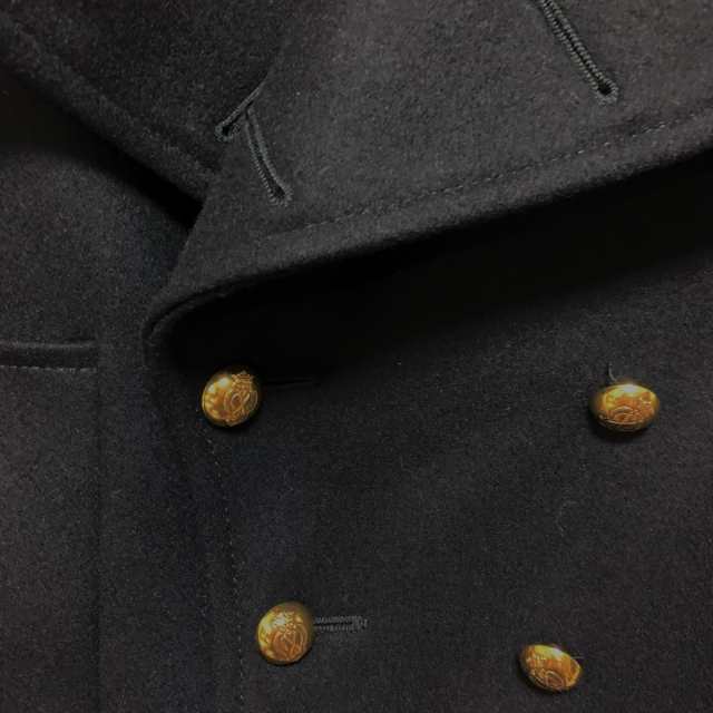 バレンシアガ BALENCIAGA Pコート サイズ46 L メンズ 美品 - 黒 長袖