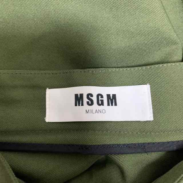 エムエスジィエム MSGM ロングスカート レディース 美品 - ダーク