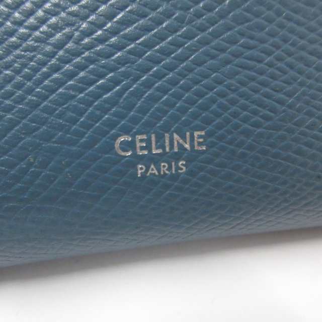 セリーヌ CELINE 2つ折り財布 レディース ミディアム ストラップ