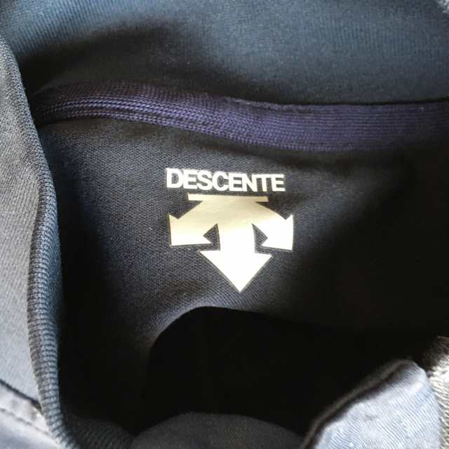 デサント DESCENTE ブルゾン サイズ0 XS メンズ - ネイビー×ゴールド