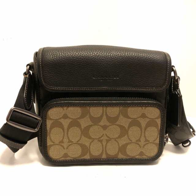 コーチ COACH ショルダーバッグ レディース 美品 シグネチャー柄 CC032