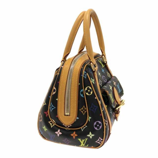 ルイヴィトン LOUIS VUITTON ハンドバッグ モノグラムマルチカラー レディース プリシラ M40097 ノワール【中古】20230829