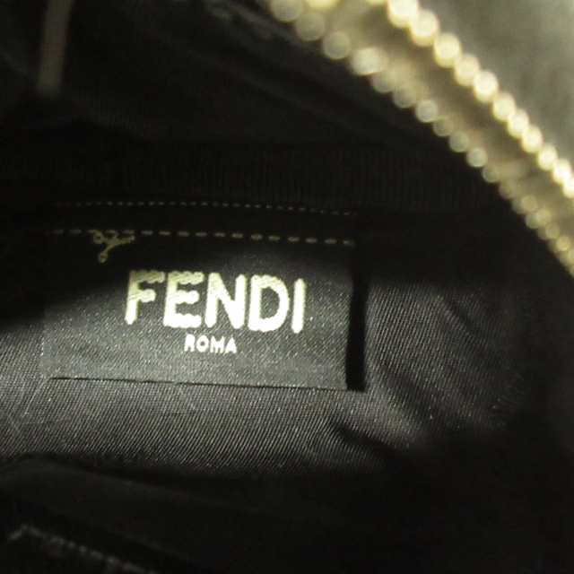 フェンディ FENDI キーホルダー(チャーム) レディース バッグバグズ 7AR457 黒×白×マルチ リュック【中古】20230914