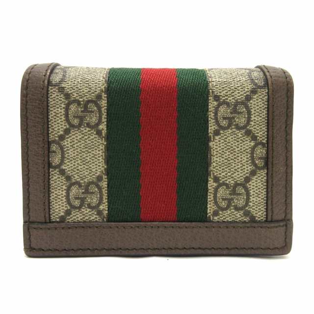 グッチ GUCCI 2つ折り財布 レディース 美品 オフィディア 523155