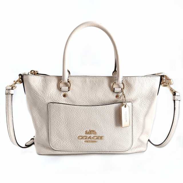 コーチ COACH ハンドバッグ レディース - F31466 アイボリー レザー