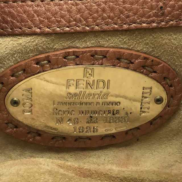 フェンディ FENDI ハンドバッグ レディース セレリア 8BR407 ピンク