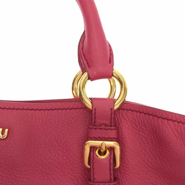 ミュウミュウ miumiu トートバッグ レディース 美品 - 5BE886 ピンク