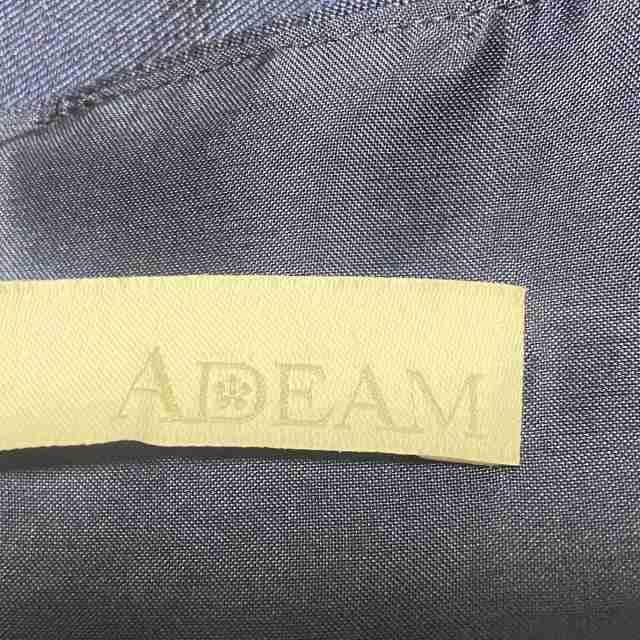 アディアム ADEAM ワンピース サイズ4 XL レディース 美品 - ネイビー