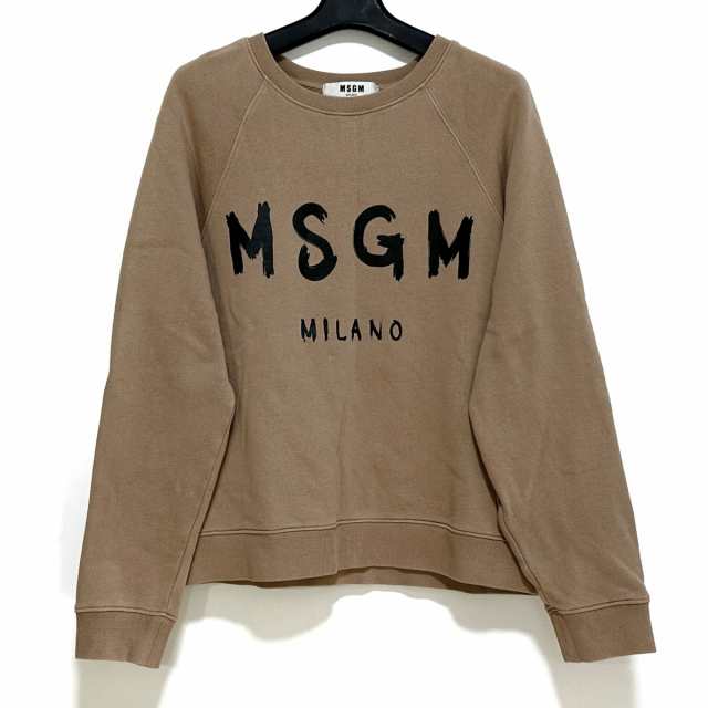 エムエスジィエム MSGM トレーナー サイズXL レディース - ベージュ ...