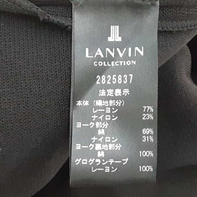 ランバンコレクション ワンピース サイズ36 S レディース 美品 - 黒