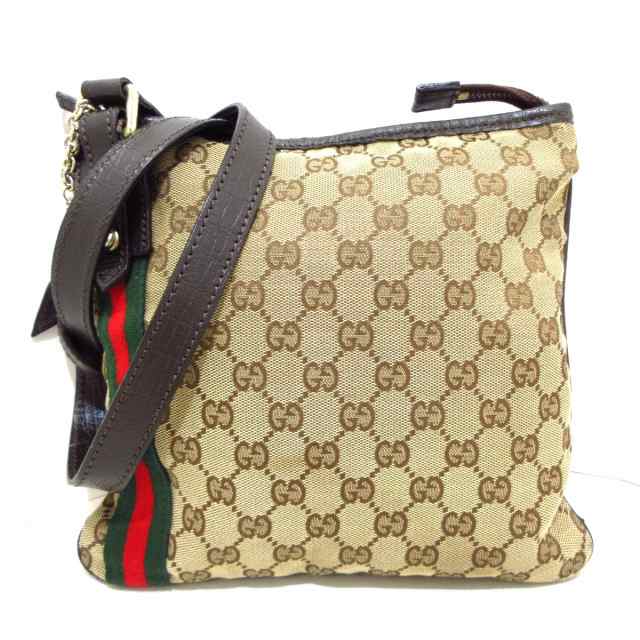 グッチ GUCCI ショルダーバッグ レディース GG柄/シェリー(ウェブ