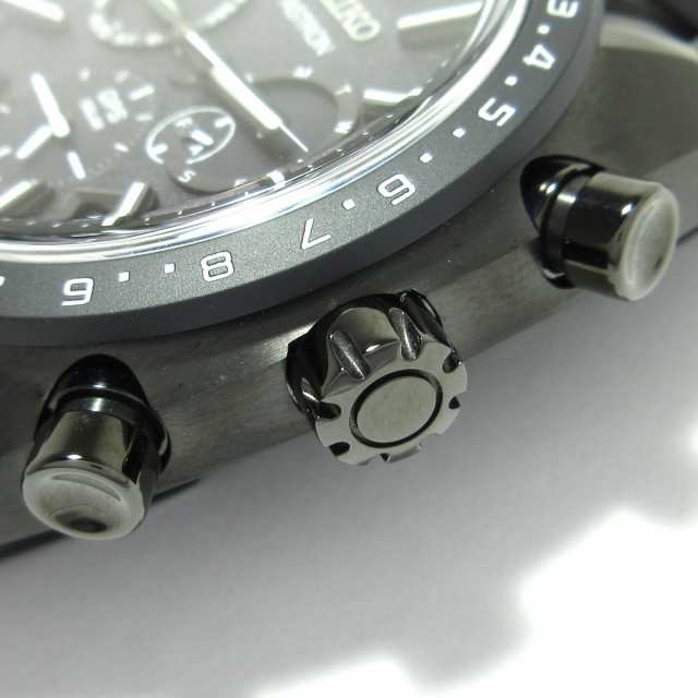 セイコー SEIKO 腕時計 美品 ASTRON(アストロン) 5X53-0BF0 メンズ クロノグラフ/チタン/セラミック/GPS  黒【中古】20230811