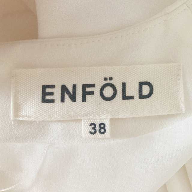 エンフォルド 半袖カットソー サイズ38 M - - カットソー(半袖/袖なし)