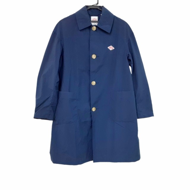 ダントン DANTON コート サイズ34 S レディース 美品 - ネイビー 長袖