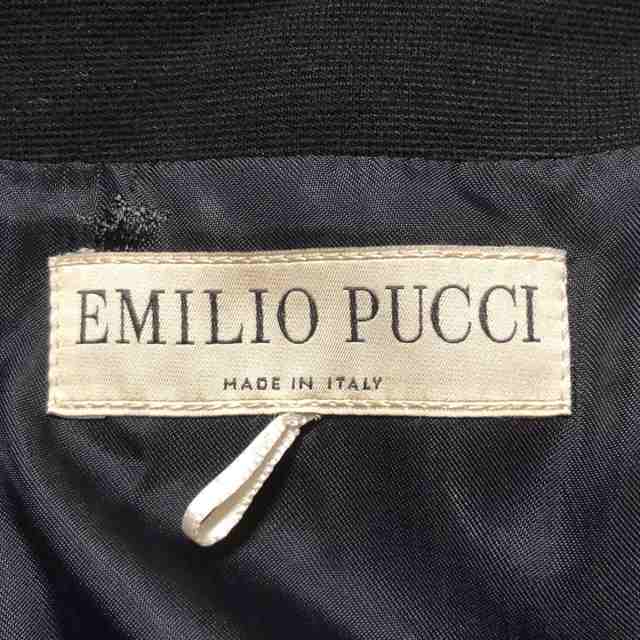 エミリオプッチ EMILIO PUCCI ジャケット サイズ40 M レディース - 黒 ...