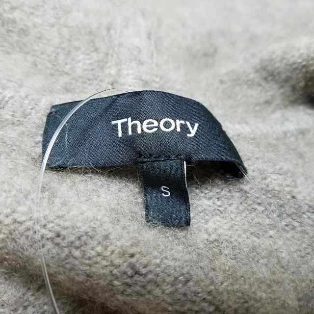 セオリー theory コート サイズS レディース 美品 - グレーベージュ