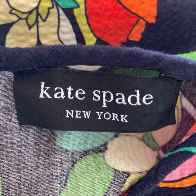 新品 Kate Spade 花柄 ワンピース ケイトスペード XSサイズ