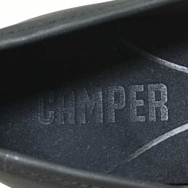 【美品】CAMPER インソール　パンプス　40 25.5cm 黒