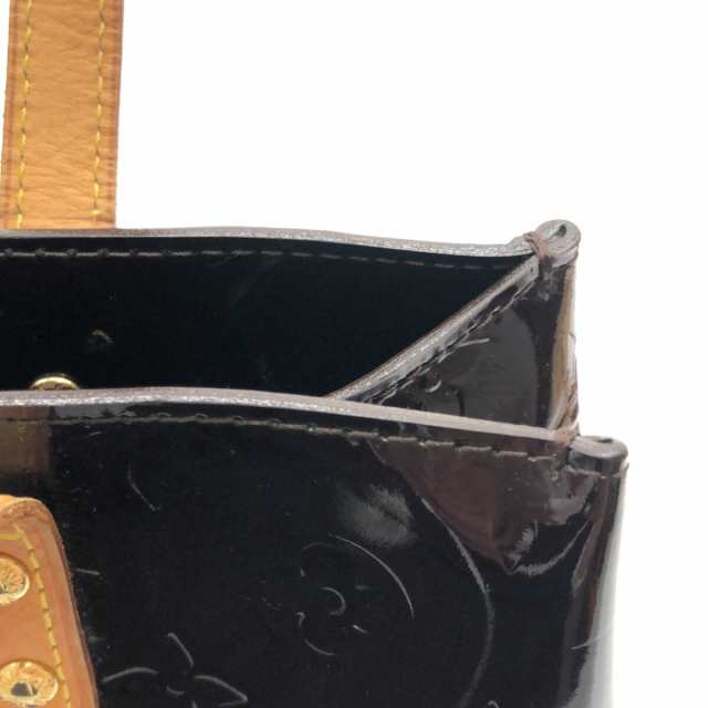 ルイヴィトン LOUIS VUITTON ハンドバッグ モノグラムヴェルニ レディース リードPM M91993 アマラント【中古】20230906