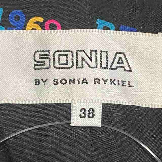 ソニアリキエル SONIARYKIEL コート サイズ38 M レディース 美品 - 黒