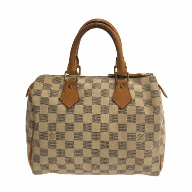 ルイヴィトン LOUIS VUITTON ハンドバッグ ダミエ レディース スピーディ25 N41534 アズール  ダミエ・キャンパス【中古】20230824｜au PAY マーケット