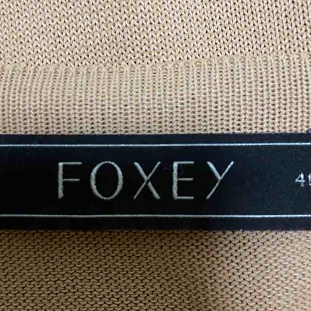 フォクシー FOXEY カーディガン サイズ40 M レディース 美品 - ライト