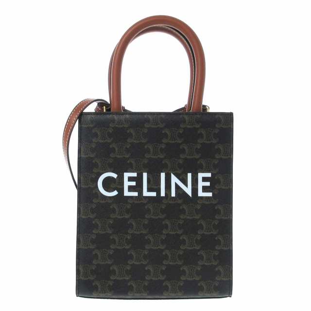 セリーヌ CELINE トートバッグ レディース 美品 ミニ バーティカルカバ