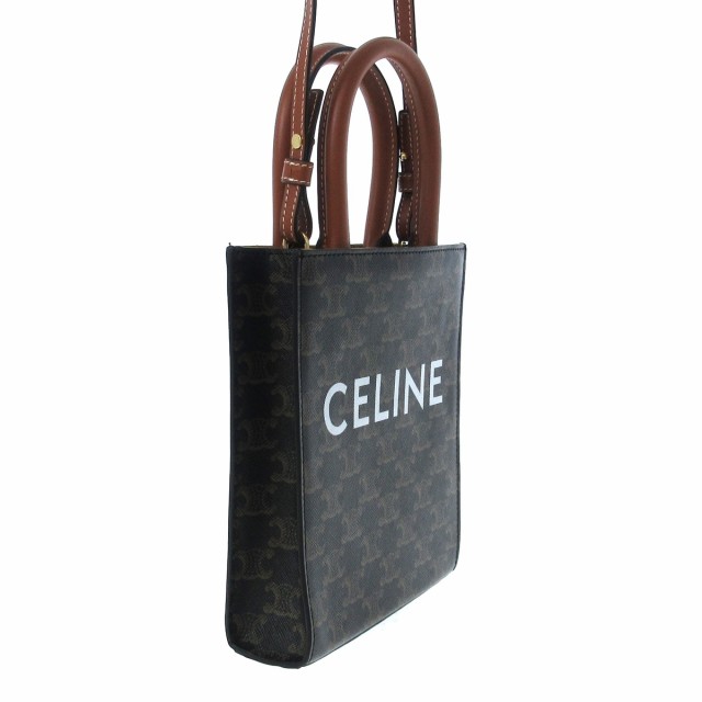 セリーヌ CELINE トートバッグ レディース 美品 ミニ バーティカルカバ