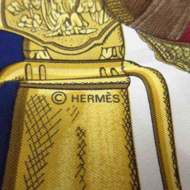 エルメス HERMES スカーフ レディース カレ90 ダークネイビー