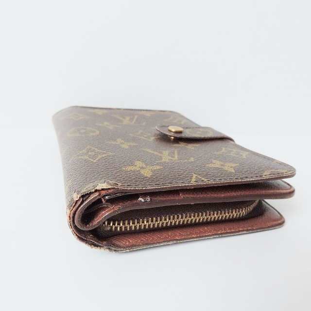 ルイヴィトン LOUIS VUITTON 2つ折り財布 モノグラム レディース