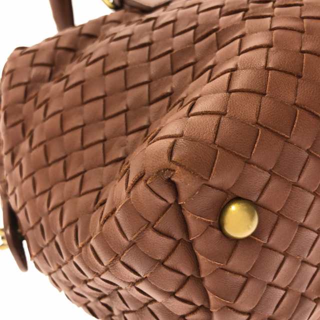 ボッテガヴェネタ イントレチャート ハンドバッグ 173398 レザー レディース BOTTEGAVENETA