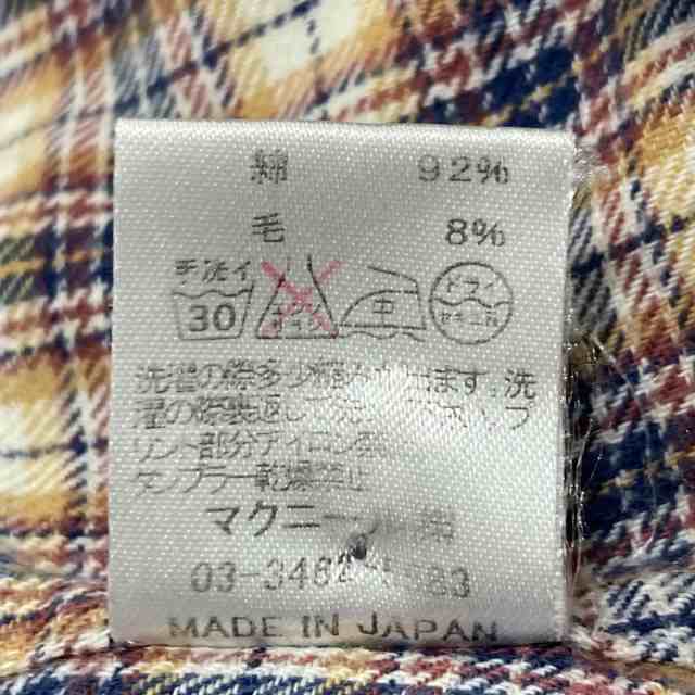 【roar】ロアー 長袖チェックシャツ サイズ1 日本製 roarguns