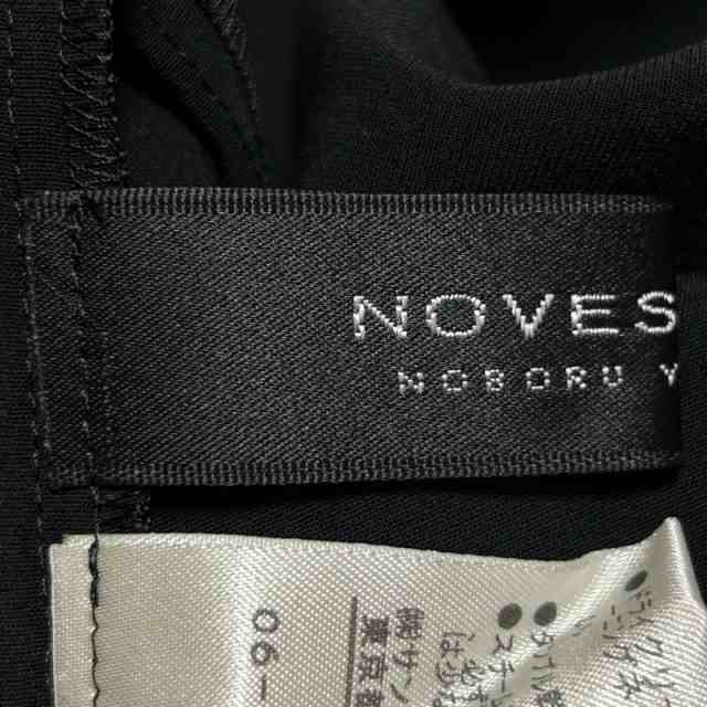 ノーベスパジオ NOVESPAZIO ワンピース サイズ38 M レディース - 黒 V ...