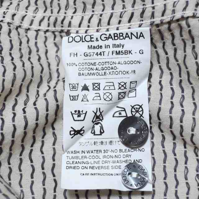 ドルチェアンドガッバーナ DOLCE&GABBANA 長袖シャツ サイズ16 1/242