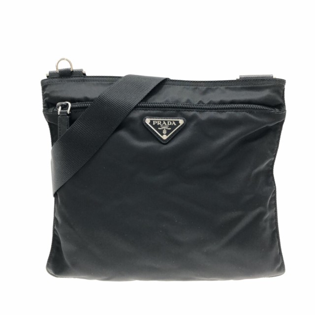 プラダ PRADA ショルダーバッグ レディース - 1BH978 黒 ナイロン【中古】20230905｜au PAY マーケット