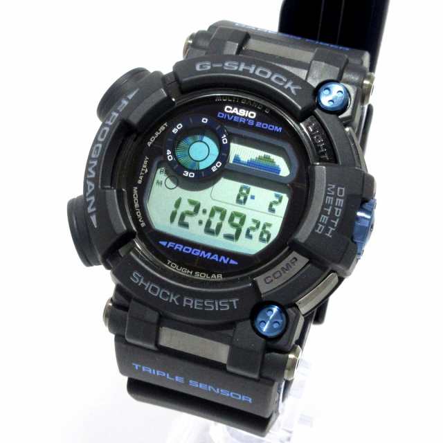 カシオ CASIO 腕時計 美品 G-SHOCK/FROGMAN(フロッグマン) GWF-D1000B